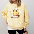 Cute Bee Reading Book Teacher Student Reader Graphic For Men Women Kids Comfort Colors Sweatshirt Blue Spruce Cute Bee Reading Book Teacher Student Reader Graphic For Men Women Kids Comfort Colors Sweatshirt Blue Spruce