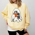 Cute Ghost Reading Book Spooky Season Halloween Costume Kids Comfort Colors Sweatshirt Blue Spruce Cute Ghost Reading Book Spooky Season Halloween Costume Kids Comfort Colors Sweatshirt Blue Spruce