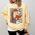 Cute Hedgehog Book Nerd Comfort Colors Sweatshirt Blue Spruce Cute Hedgehog Book Nerd Comfort Colors Sweatshirt Blue Spruce