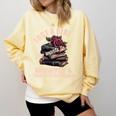 Dark Romance Women Told To STFUATTDLAGG Smutt Book Merch Premium Comfort Colors Sweatshirt Blue Spruce