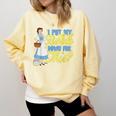 Disney Princess Belle I Put My Book Down For This Comfort Colors Sweatshirt Blue Spruce