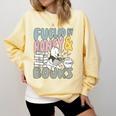 Disney Winnie The Pooh Fueled By Honey & Books Sketch Comfort Colors Sweatshirt Blue Spruce