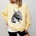 Dragon Book Comfort Colors Sweatshirt Blue Spruce