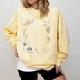 Dramatic Book Lover Quote Comfort Colors Sweatshirt Blue Spruce