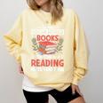 In My Dream World Books Are Free And Reading Make You Comfort Colors Sweatshirt Blue Spruce In My Dream World Books Are Free And Reading Make You Comfort Colors Sweatshirt Blue Spruce