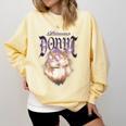 Dungeon Crawler Carl Airbrushed Princess Donut Series Book Comfort Colors Sweatshirt Blue Spruce Dungeon Crawler Carl Airbrushed Princess Donut Series Book Comfort Colors Sweatshirt Blue Spruce