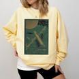 From The Earth To The Moon Book Cover 1874 Premium Comfort Colors Sweatshirt Blue Spruce From The Earth To The Moon Book Cover 1874 Premium Comfort Colors Sweatshirt Blue Spruce