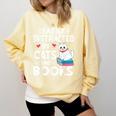 Easily Distracted By Cats And Books Cute Cat And Book Lovers Comfort Colors Sweatshirt Blue Spruce Easily Distracted By Cats And Books Cute Cat And Book Lovers Comfort Colors Sweatshirt Blue Spruce