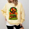 Educated Women Girls Reading Book Black History Month Comfort Colors Sweatshirt Blue Spruce Educated Women Girls Reading Book Black History Month Comfort Colors Sweatshirt Blue Spruce