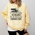 Emotionally Attached To Fictional Characters Banned Books Comfort Colors Sweatshirt Blue Spruce Emotionally Attached To Fictional Characters Banned Books Comfort Colors Sweatshirt Blue Spruce