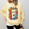 Equal Rights Book Flower Resist Feminist LGBTQ Floral Comfort Colors Sweatshirt Blue Spruce Equal Rights Book Flower Resist Feminist LGBTQ Floral Comfort Colors Sweatshirt Blue Spruce