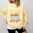 Everything I Need Is Books & Dogs Reader Book Read Reading Comfort Colors Sweatshirt Blue Spruce Everything I Need Is Books & Dogs Reader Book Read Reading Comfort Colors Sweatshirt Blue Spruce