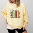 Fantasy Drama Tragedy Book Floral Subtle Comfort Colors Sweatshirt Blue Spruce Fantasy Drama Tragedy Book Floral Subtle Comfort Colors Sweatshirt Blue Spruce