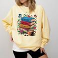 Fantasy Drama Tragedy Books Subtle Reader Librarian Flower Comfort Colors Sweatshirt Blue Spruce Fantasy Drama Tragedy Books Subtle Reader Librarian Flower Comfort Colors Sweatshirt Blue Spruce