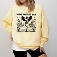 In My Fantasy Era Book Lover Tee Premium Tri-Blend Comfort Colors Sweatshirt Blue Spruce
