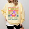 Fantasy Reader Society Reading Book Retro Bookworm Reader Comfort Colors Sweatshirt Blue Spruce Fantasy Reader Society Reading Book Retro Bookworm Reader Comfort Colors Sweatshirt Blue Spruce