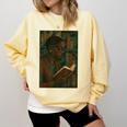 Geometric History Educated Women Teacher Book Melanin Comfort Colors Sweatshirt Blue Spruce Geometric History Educated Women Teacher Book Melanin Comfort Colors Sweatshirt Blue Spruce