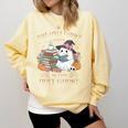 The Only Ghost I Need Is The Holy Ghost Books Reading Lovers Comfort Colors Sweatshirt Blue Spruce The Only Ghost I Need Is The Holy Ghost Books Reading Lovers Comfort Colors Sweatshirt Blue Spruce