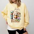 Girl Read Your Bible Christian Faith Jesus Book Comfort Colors Sweatshirt Blue Spruce Girl Read Your Bible Christian Faith Jesus Book Comfort Colors Sweatshirt Blue Spruce