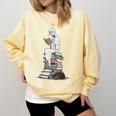 Gothic Librarian Halloween Books Tee For Teachers Comfort Colors Sweatshirt Blue Spruce Gothic Librarian Halloween Books Tee For Teachers Comfort Colors Sweatshirt Blue Spruce