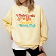 High Lords & Wing Leaders Book Club Book Club Comfort Colors Sweatshirt Blue Spruce High Lords & Wing Leaders Book Club Book Club Comfort Colors Sweatshirt Blue Spruce