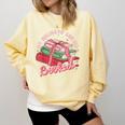 My Holidays Are All Booked Christmas Reading Books Bookish Comfort Colors Sweatshirt Blue Spruce