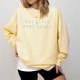 Hot Girls Read Books Reading Bookworm Librarian Comfort Colors Sweatshirt Blue Spruce