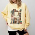 I'm With The Banned Books Reading Comfort Colors Sweatshirt Blue Spruce I'm With The Banned Books Reading Comfort Colors Sweatshirt Blue Spruce