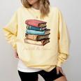 I'm With The Banned Read Banned Books Bookworm Men Women Comfort Colors Sweatshirt Blue Spruce I'm With The Banned Read Banned Books Bookworm Men Women Comfort Colors Sweatshirt Blue Spruce