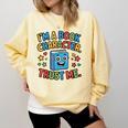 I'm a Book Character Costumes For Kids Storybook Character Comfort Colors Sweatshirt Blue Spruce I'm a Book Character Costumes For Kids Storybook Character Comfort Colors Sweatshirt Blue Spruce