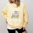 I'm Just a Girl Who Loves To Drink Coffee And Read Books Comfort Colors Sweatshirt Blue Spruce I'm Just a Girl Who Loves To Drink Coffee And Read Books Comfort Colors Sweatshirt Blue Spruce