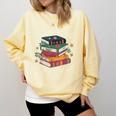 It's a Good Day To Read a Book Floral Stack Tee Comfort Colors Sweatshirt Blue Spruce It's a Good Day To Read a Book Floral Stack Tee Comfort Colors Sweatshirt Blue Spruce