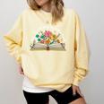 Its a Good Day To Read a Book Librarian Books Reading Floral Comfort Colors Sweatshirt Blue Spruce Its a Good Day To Read a Book Librarian Books Reading Floral Comfort Colors Sweatshirt Blue Spruce