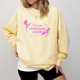 It's Too Nonfictiony Outside Bookish Comfort Colors Sweatshirt Blue Spruce