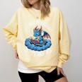 It's Not Hoarding If It's Books Comfort Colors Sweatshirt Blue Spruce It's Not Hoarding If It's Books Comfort Colors Sweatshirt Blue Spruce