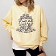Jane Austen Obstinate Headstrong Girls Book Club Comfort Colors Sweatshirt Blue Spruce