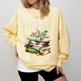 Just One More Chapter Book Lover Comfort Colors Sweatshirt Blue Spruce Just One More Chapter Book Lover Comfort Colors Sweatshirt Blue Spruce