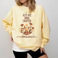 Just One More Chapter Book Lovers Floral Comfort Colors Sweatshirt Blue Spruce Just One More Chapter Book Lovers Floral Comfort Colors Sweatshirt Blue Spruce