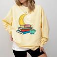 Just One More Chapter Love Book Reading Comfort Colors Sweatshirt Blue Spruce