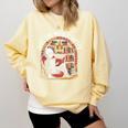 Just One More Chapter Skeleton Reading Cozy Books Comfort Colors Sweatshirt Blue Spruce Just One More Chapter Skeleton Reading Cozy Books Comfort Colors Sweatshirt Blue Spruce