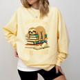 Just One More Chapter Sloth Sleeping On Books Reading Comfort Colors Sweatshirt Blue Spruce Just One More Chapter Sloth Sleeping On Books Reading Comfort Colors Sweatshirt Blue Spruce