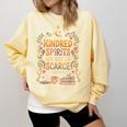 Kindred Spirits Are Not So Scarce Bookish Quote Comfort Colors Sweatshirt Blue Spruce