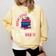 Knowledge Is Power Book Club Librarian Read Banned Books Comfort Colors Sweatshirt Blue Spruce Knowledge Is Power Book Club Librarian Read Banned Books Comfort Colors Sweatshirt Blue Spruce