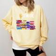 Librarian I'm Okay Book Reader Library Book Comfort Colors Sweatshirt Blue Spruce Librarian I'm Okay Book Reader Library Book Comfort Colors Sweatshirt Blue Spruce