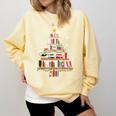 Library Books Christmas Tree Teacher Xmas Snowflake Comfort Colors Sweatshirt Blue Spruce Library Books Christmas Tree Teacher Xmas Snowflake Comfort Colors Sweatshirt Blue Spruce