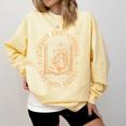 Literature Bookworm Abibliophobia Bookish Comfort Colors Sweatshirt Blue Spruce