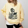 I Look Better Bent Over A Book Comfort Colors Sweatshirt Blue Spruce