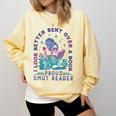 I Look Better Bent Over A Book Smut Reader Bookish Comfort Colors Sweatshirt Blue Spruce I Look Better Bent Over A Book Smut Reader Bookish Comfort Colors Sweatshirt Blue Spruce