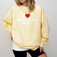 I Love Heart Fictional Men Simple Cute Books Reading Comfort Colors Sweatshirt Blue Spruce