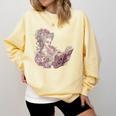Marie Antoinette Reading A Book Comfort Colors Sweatshirt Blue Spruce